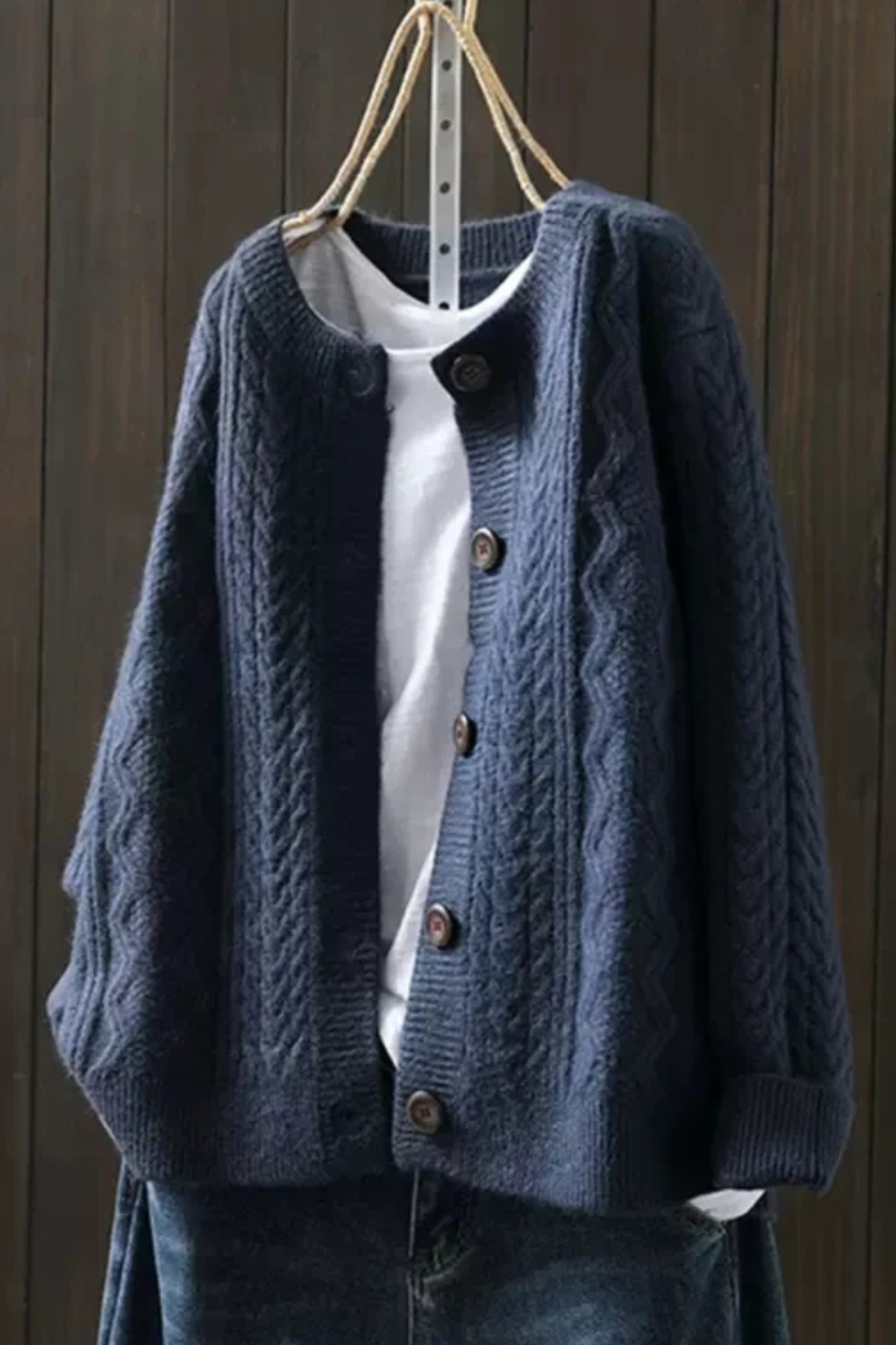 Sophie | Cardigan Femme Torsadé – Style Élégant et Raffiné au Quotidien