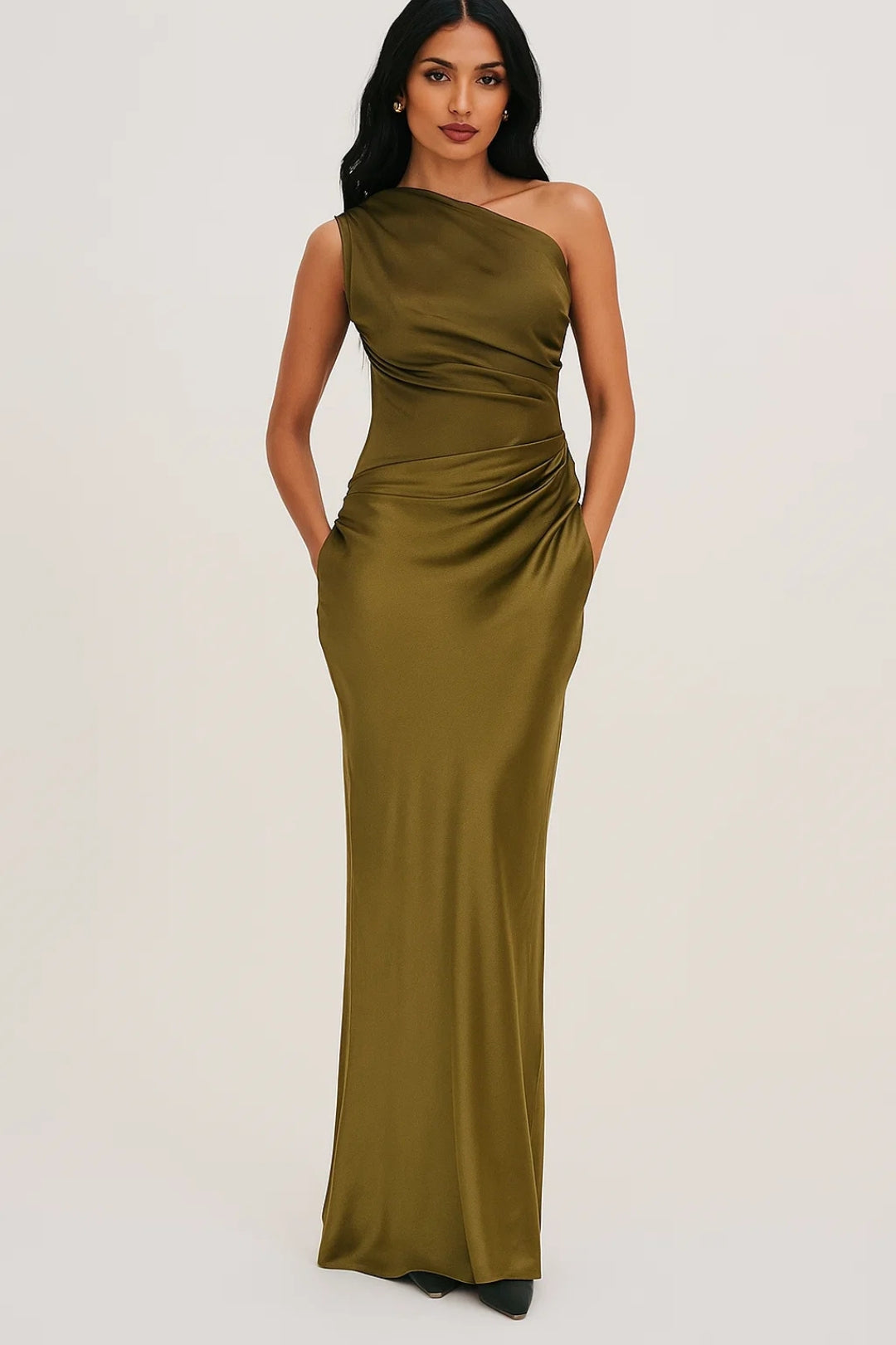 Chloé | Robe De Soirée Longue Asymétrique Élégante Pour Cérémonie Femme 2