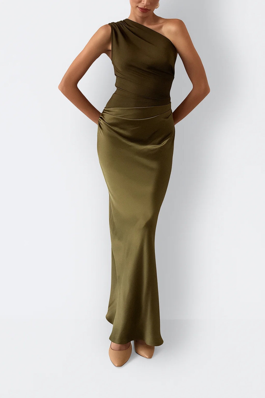 Chloé | Robe De Soirée Longue Asymétrique Élégante Pour Cérémonie Femme 3