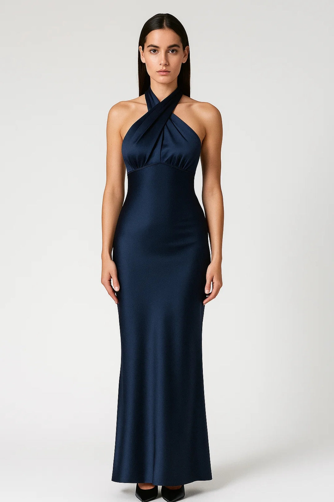 Chloé | Robe Longue Femme Élégante à Décolleté Croisé Pour Soirées 0