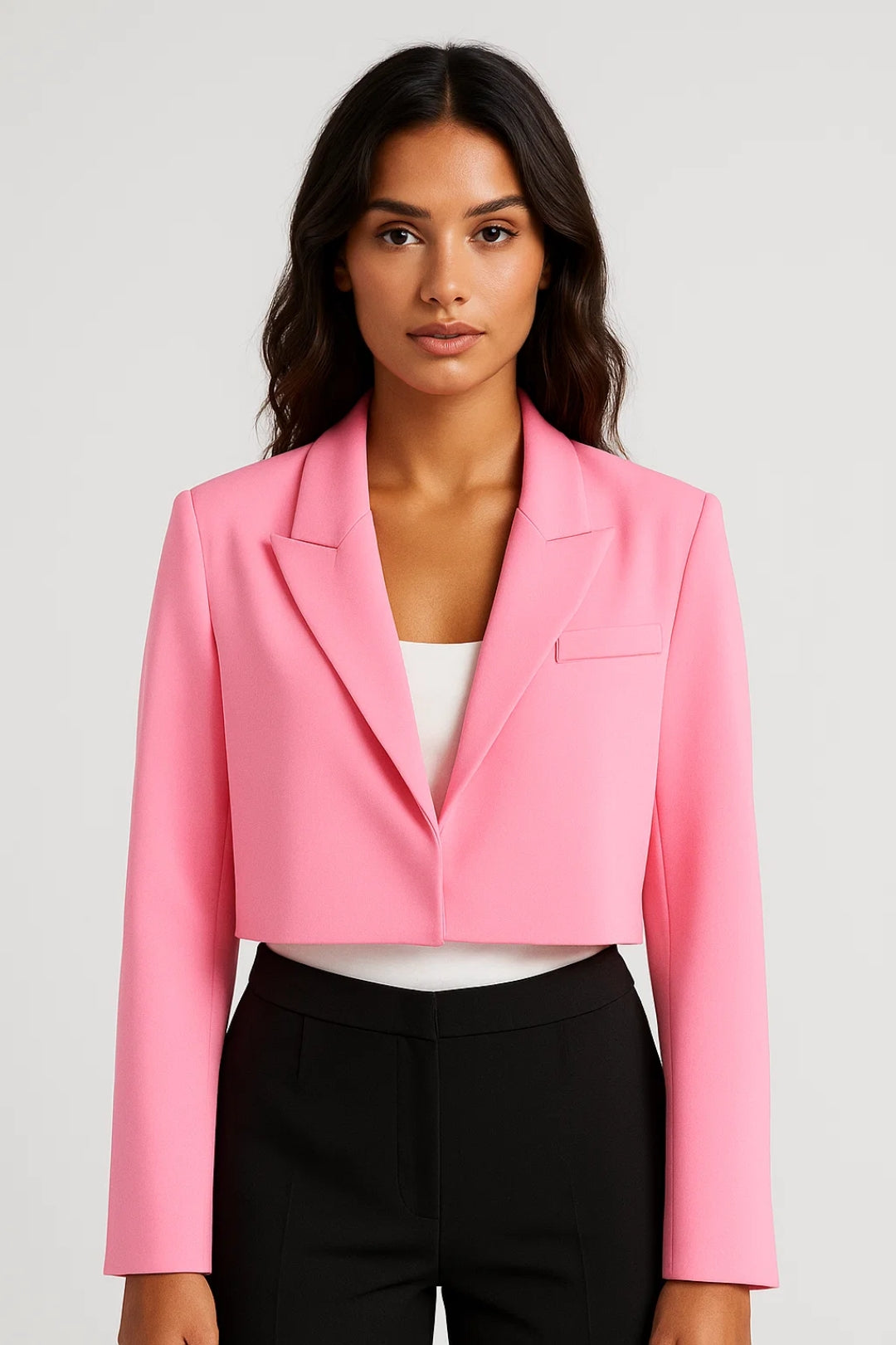 Emma | Blazer Femme Élégant Court Moderne pour Toutes Occasions 0