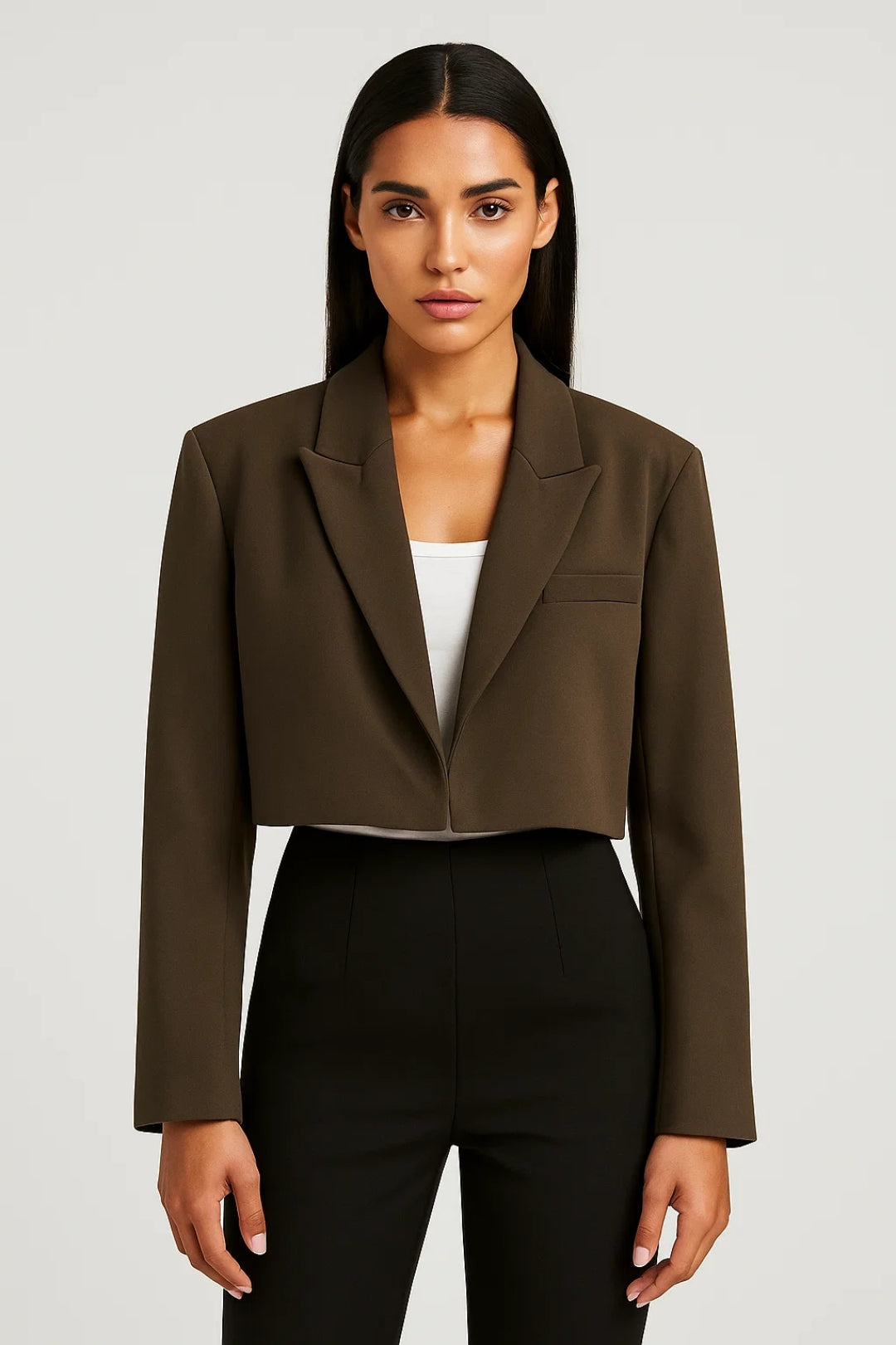 Emma | Blazer Femme Élégant Court Moderne pour Toutes Occasions 3