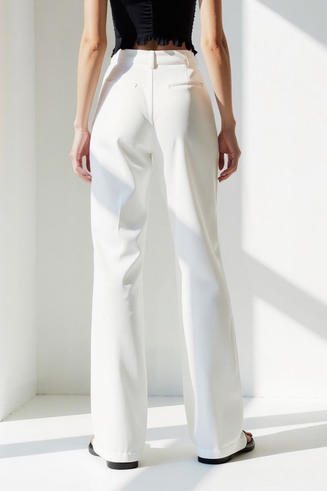 Emma | Pantalon Femme Droit Élégant Polyvalent Pour Toutes Les Occasions 1