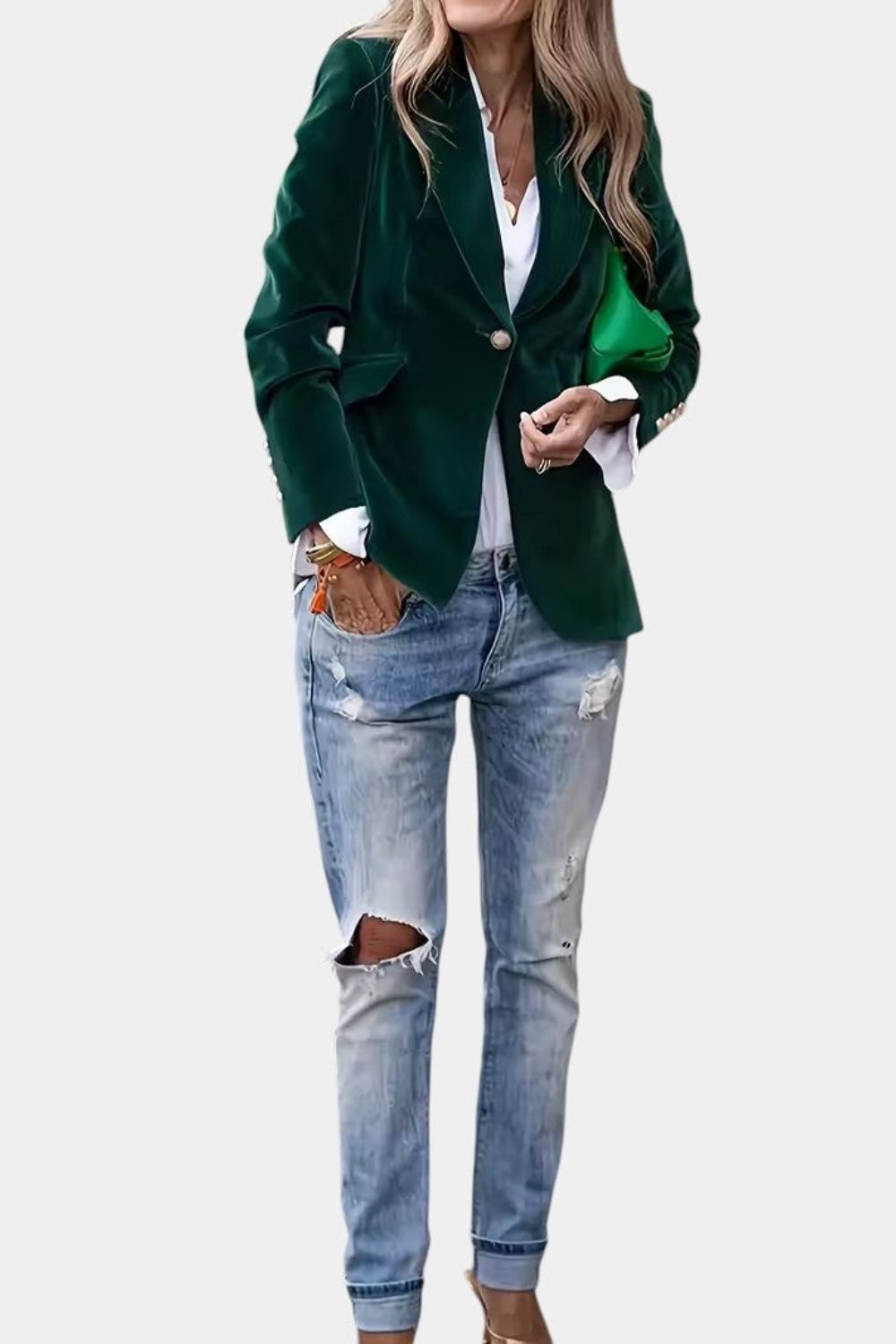 Fanny – Blazer Femme Élégant et Polyvalent pour Toutes Occasions