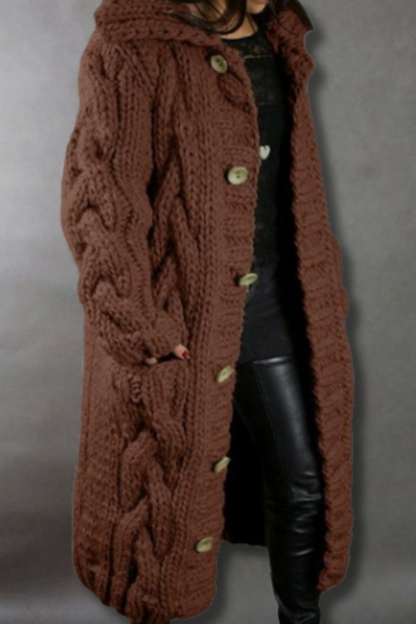 Nina | Long Gilet Chaud pour Femme – Élégant et Confortable