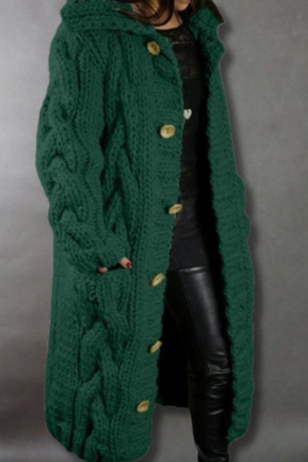 Nina | Long Gilet Chaud pour Femme – Élégant et Confortable