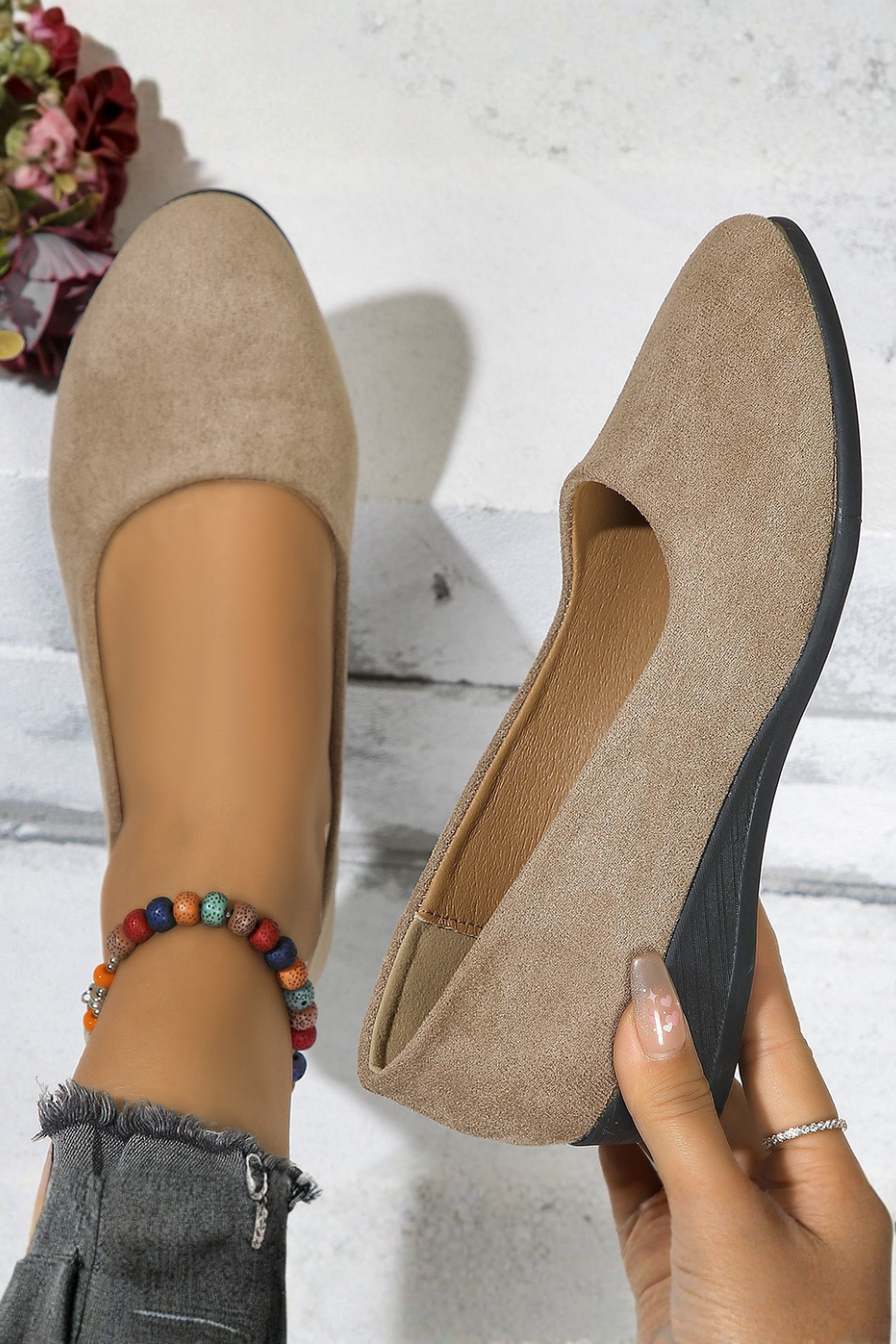 Chloé – Ballerines Confort pour Femmes, Élégantes, Légères et Pensées pour un Confort Toute la Journée