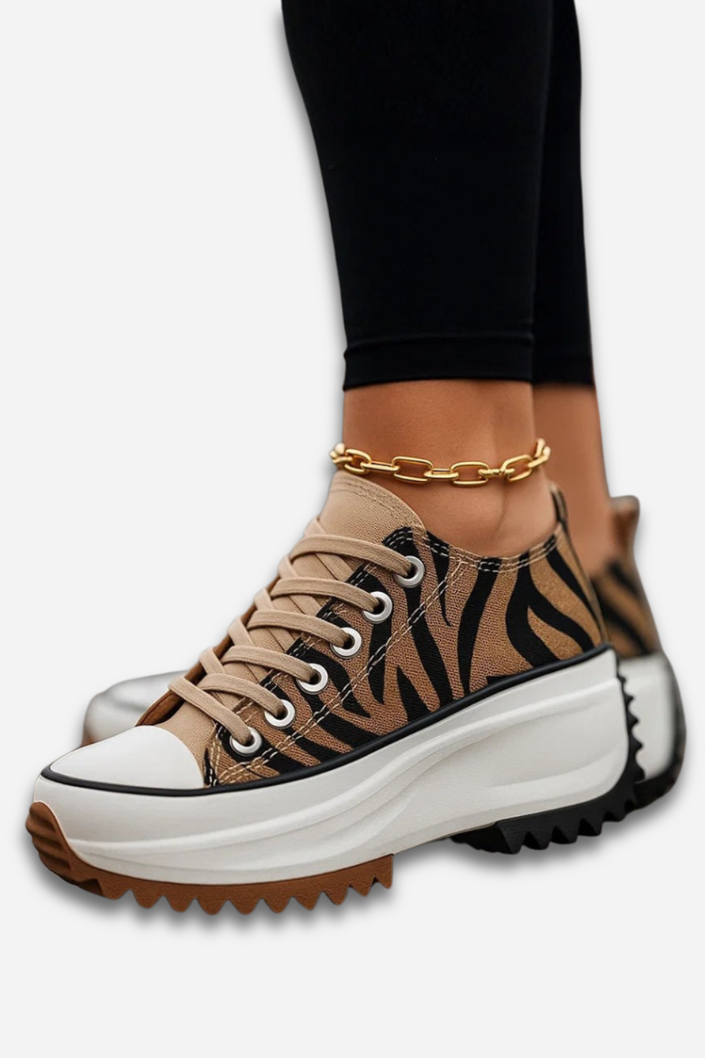 Laura | Baskets Femme Élégantes et Confortables à Semelle Plateforme