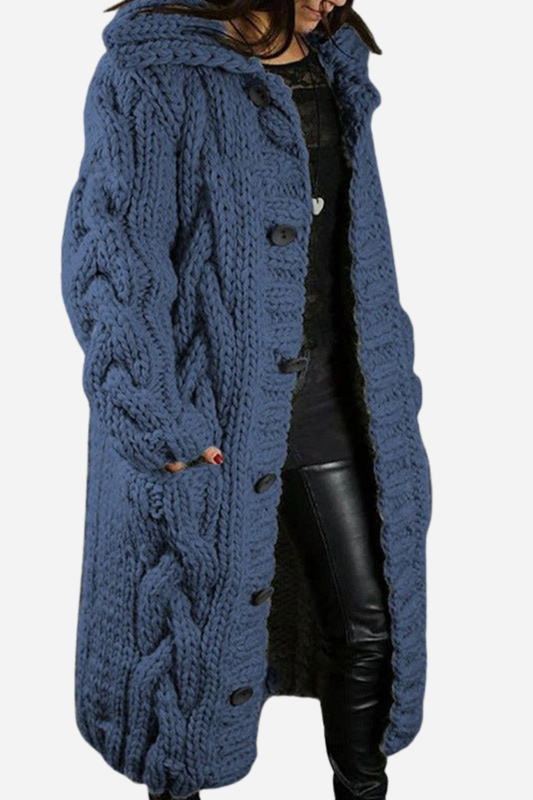 Nina | Long Gilet Chaud pour Femme – Élégant et Confortable