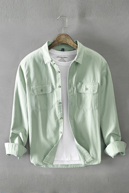 Samuel | Chemise Homme à Manches Longues – Élégante, Confortable et Polyvalente