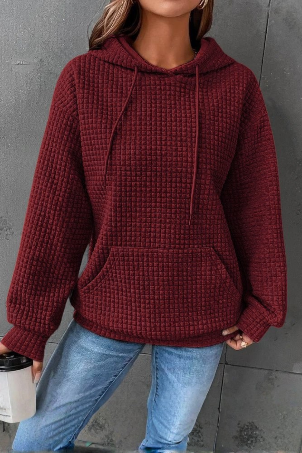 Lucie | Sweat à capuche pour femme, coupe confortable pour un style moderne et décontracté