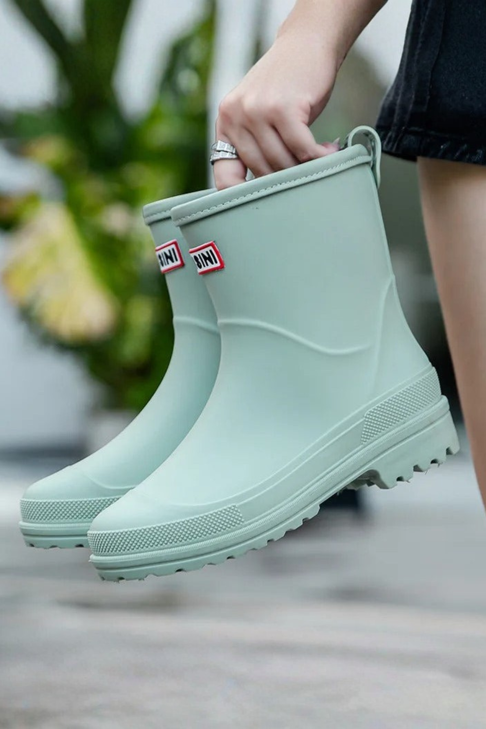 Livia | Bottes de pluie mi-mollet imperméables pour femmes – Chaussures élégantes et confortables
