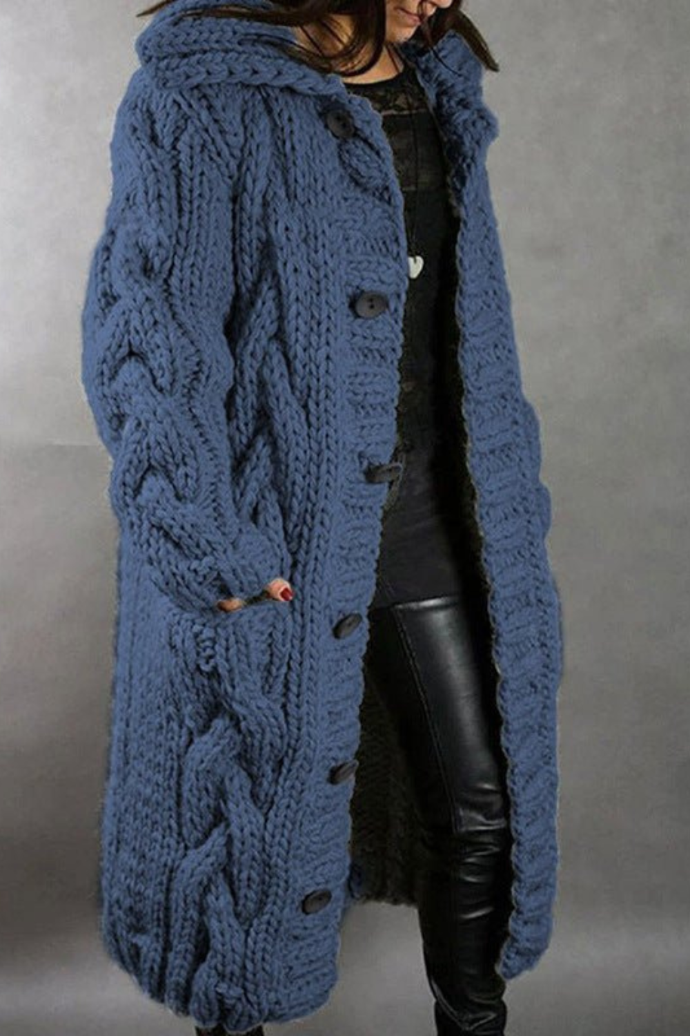 Nina | Long Gilet Chaud pour Femme – Élégant et Confortable