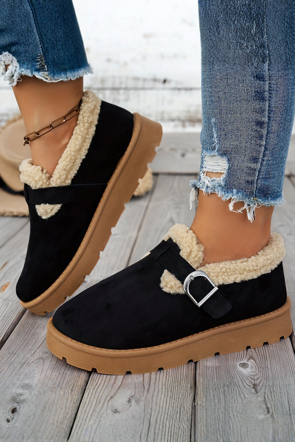 Jeanne | Bottines Femme Chaudes et Confortables pour Tous les Jours