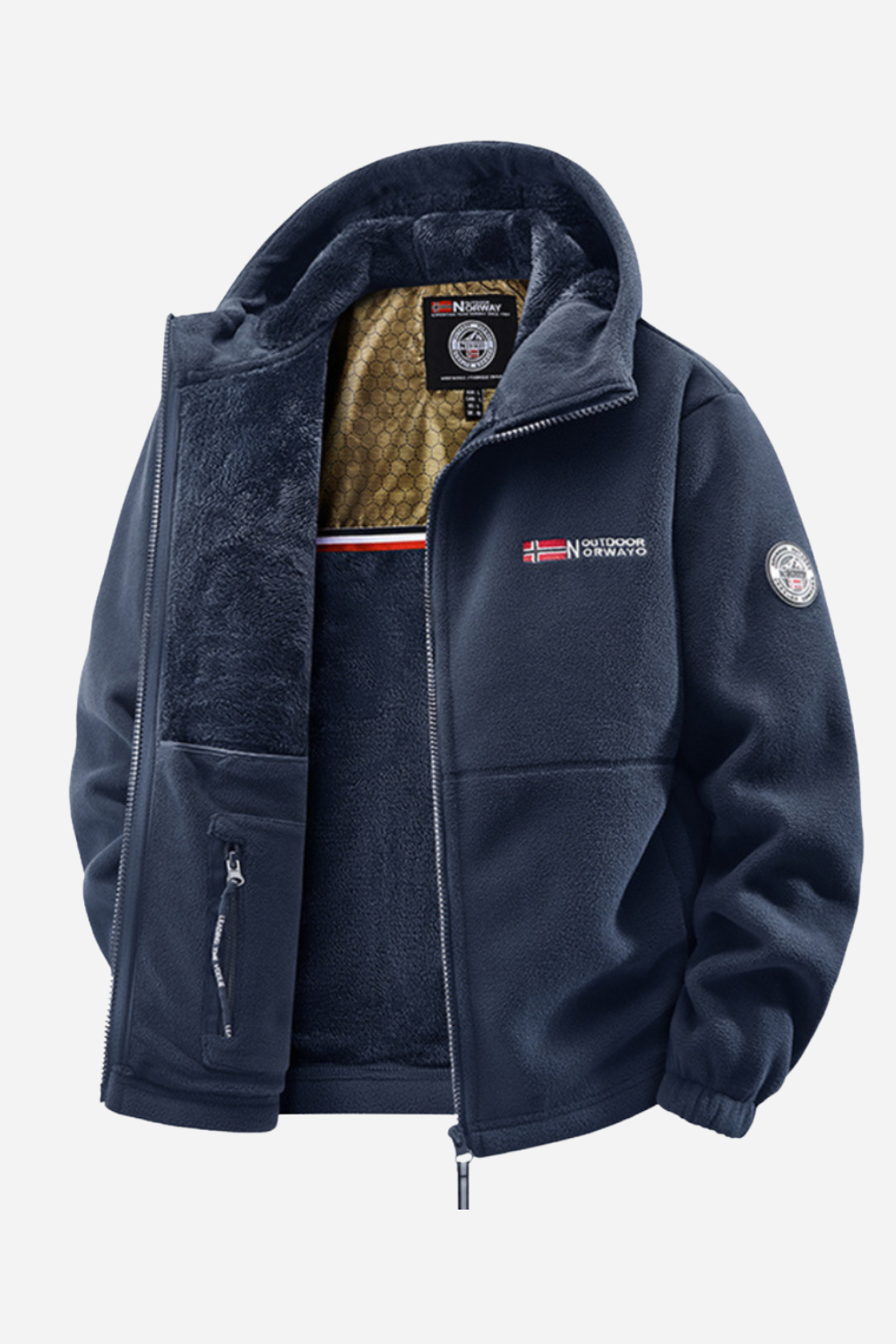 Tom | Polaire chaude et élégante pour homme avec doublure douce