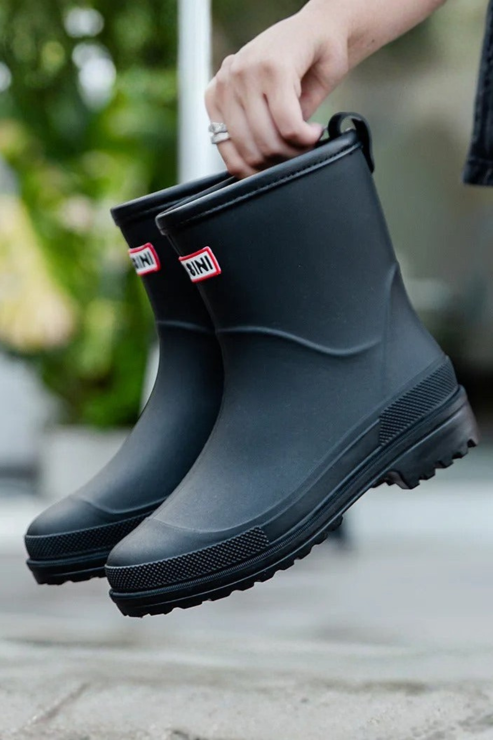 Livia | Bottes de pluie mi-mollet imperméables pour femmes – Chaussures élégantes et confortables