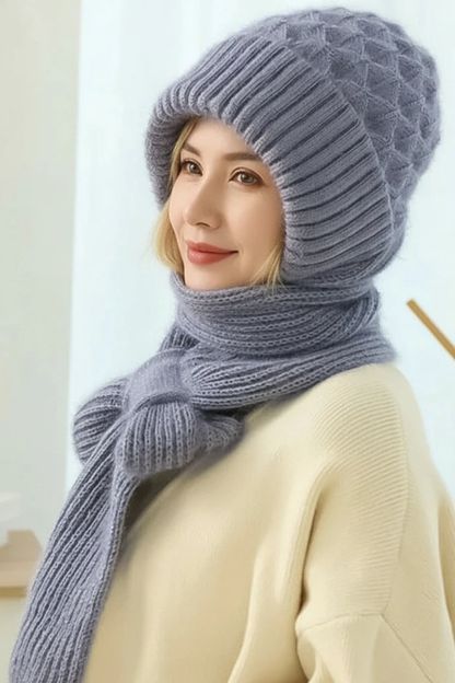 Valérie | Ensemble Chapeau & Écharpe Femme – Duo d’Accessoires Élégants