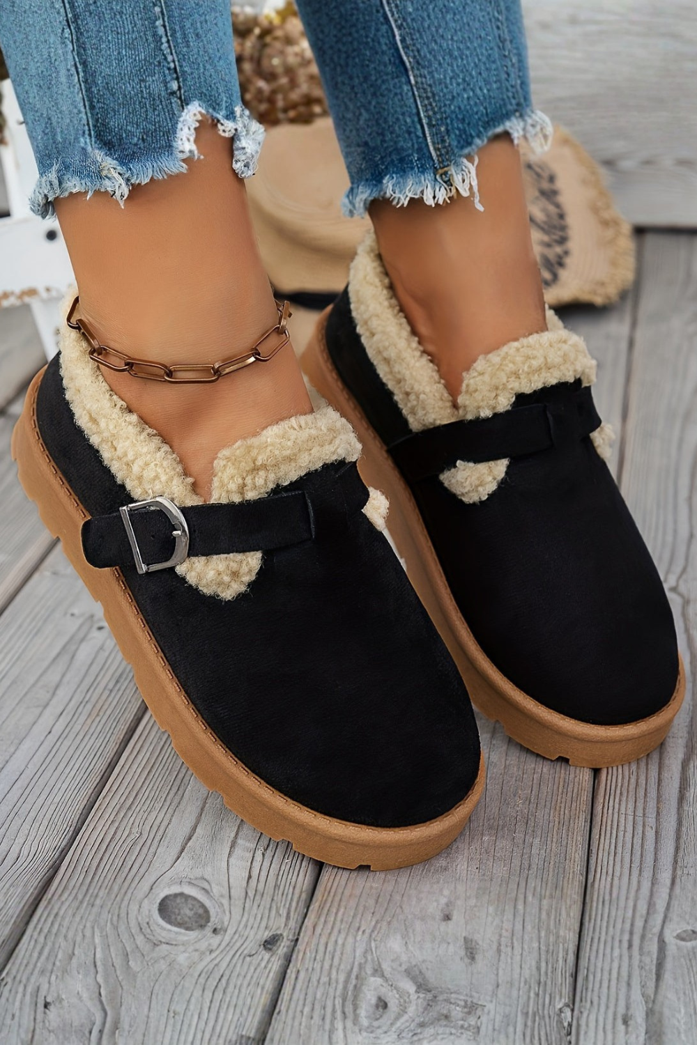 Jeanne | Bottines Femme Chaudes et Confortables pour Tous les Jours