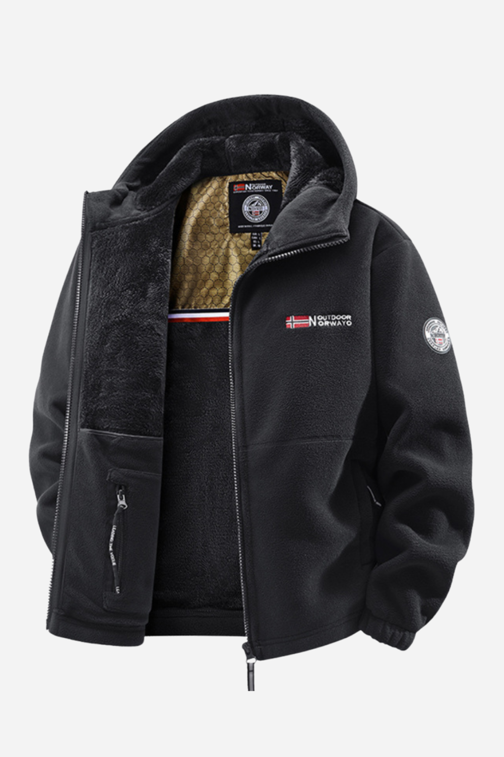 Tom | Polaire chaude et élégante pour homme avec doublure douce