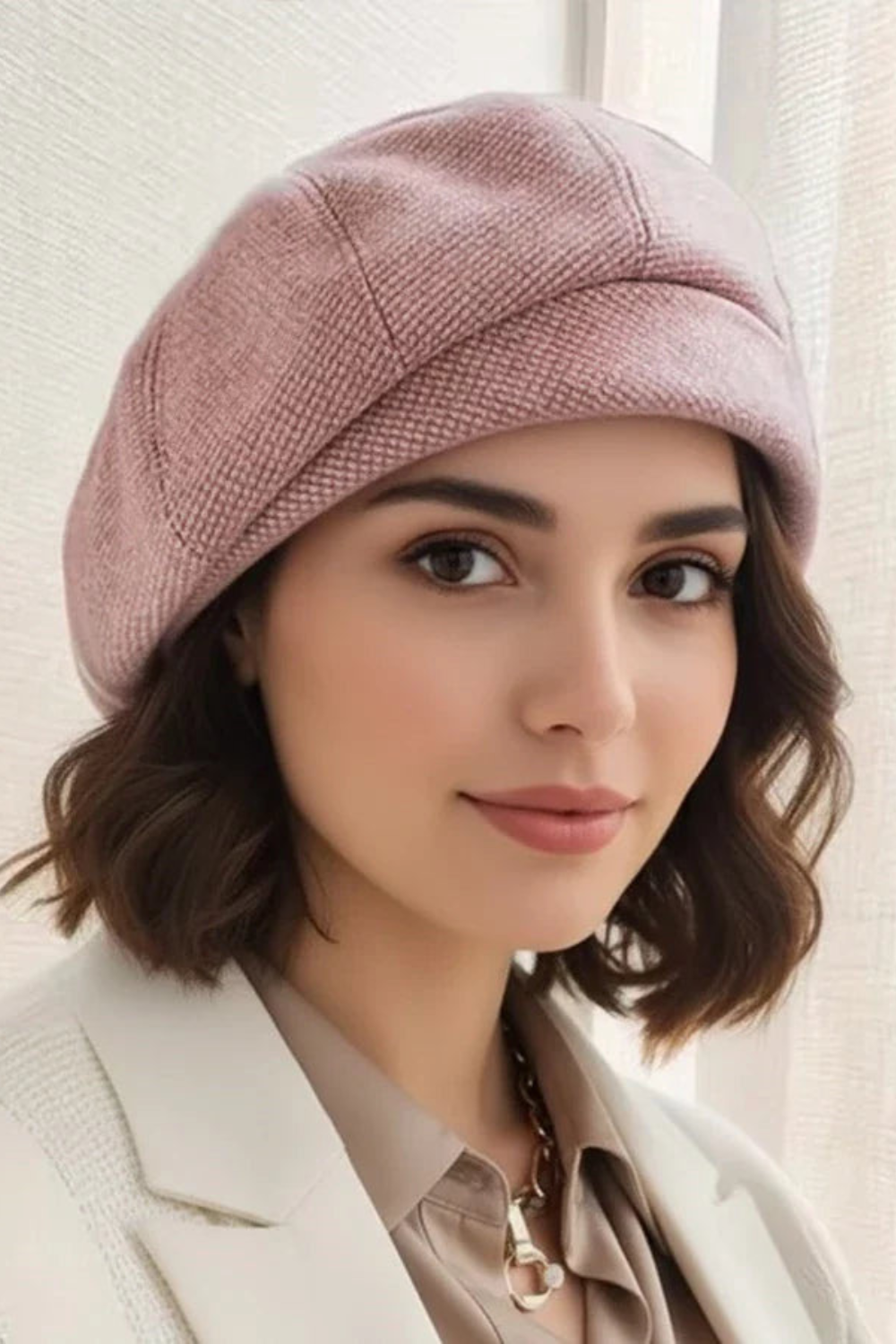 Charlotte | Béret Femme Accessoire Élégant et Polyvalent pour un Style Raffiné
