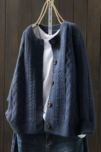 Sophie | Cardigan Femme Torsadé – Style Élégant et Raffiné au Quotidien