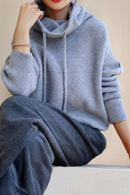 Charlotte | Pull Femme à Col Montant – Style Élégant et Confortable