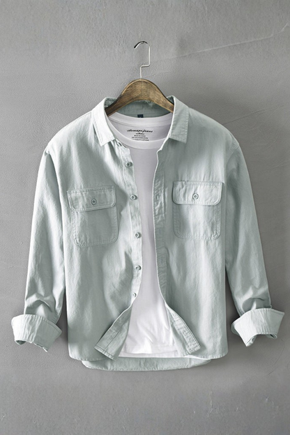 Samuel | Chemise Homme à Manches Longues – Élégante, Confortable et Polyvalente