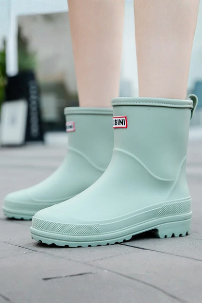 Livia | Bottes de pluie mi-mollet imperméables pour femmes – Chaussures élégantes et confortables