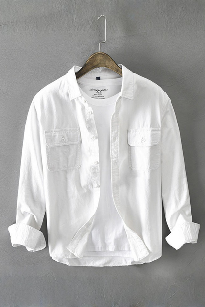 Samuel | Chemise Homme à Manches Longues – Élégante, Confortable et Polyvalente