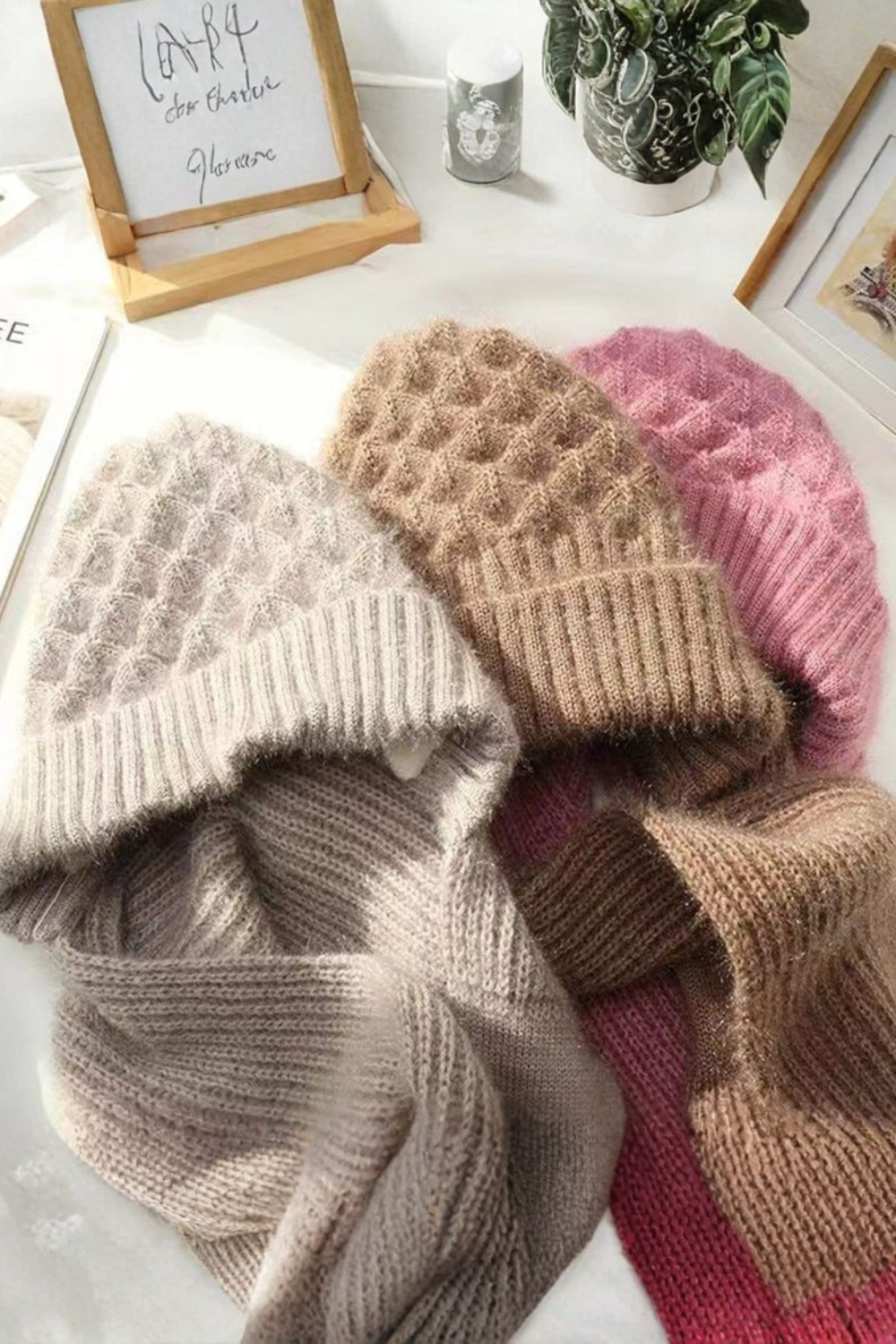 Valérie | Ensemble Chapeau & Écharpe Femme – Duo d’Accessoires Élégants