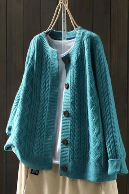 Sophie | Cardigan Femme Torsadé – Style Élégant et Raffiné au Quotidien