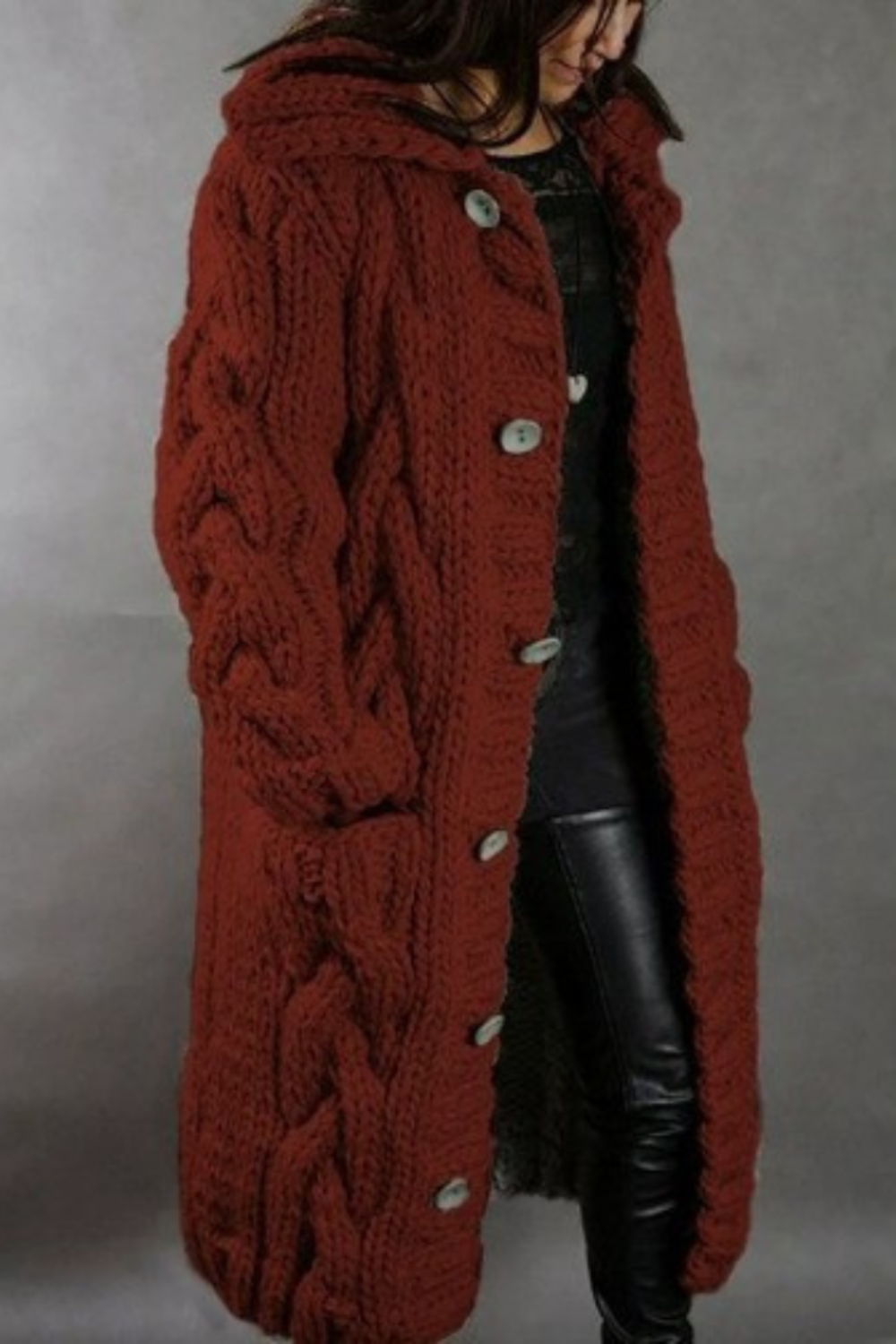 Nina | Long Gilet Chaud pour Femme – Élégant et Confortable