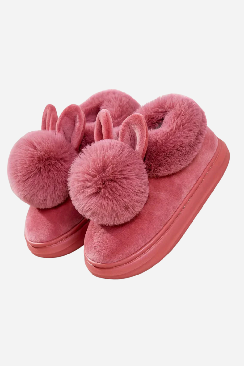 Alix | Chaussons Douillets en Peluche pour Femmes, Pantoufles Confortables à Domicile