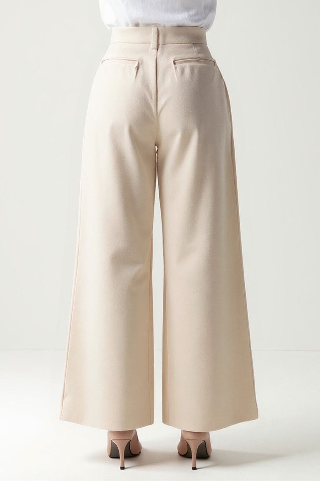 Chloé | Pantalon Palazzo Femme Élégant Taille Haute Pour Une Silhouette Moderne 2