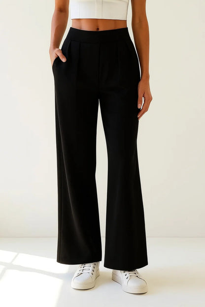 Chloé | Pantalon Palazzo Femme Élégant Taille Haute pour un Style Chic 2