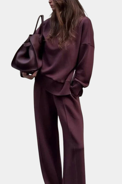 Clara | Ensemble Survêtement Femme Élégant et Confortable pour Automne-Hiver 0