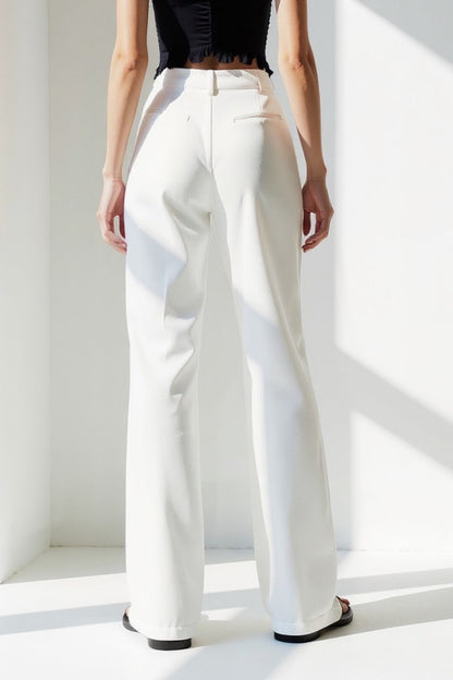 Emma | Pantalon Femme Droit Élégant Polyvalent Pour Toutes Les Occasions 1