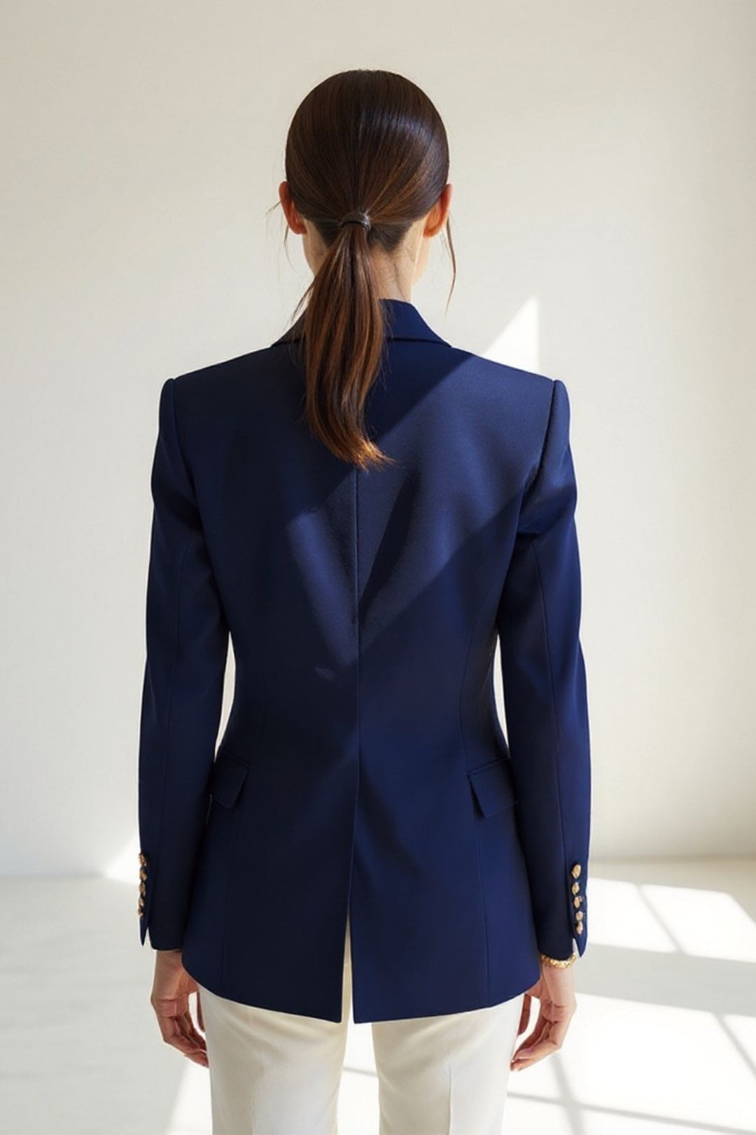 Léa | Chic Blazer Femme Élégant Noir pour un Look Sophistiqué 1