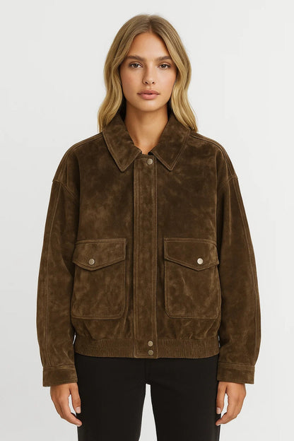 Léa | Veste Femme Oversize Élégante et Polyvalente pour un Style Urbain 1