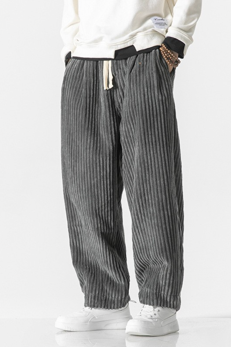 Lucas | Pantalon Homme en Velours Côtelé Élégant et Confortable 0