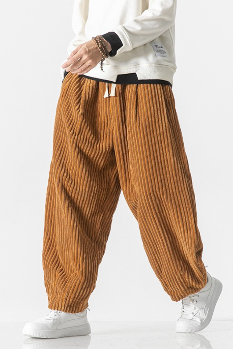 Lucas | Pantalon Homme en Velours Côtelé Élégant et Confortable 1