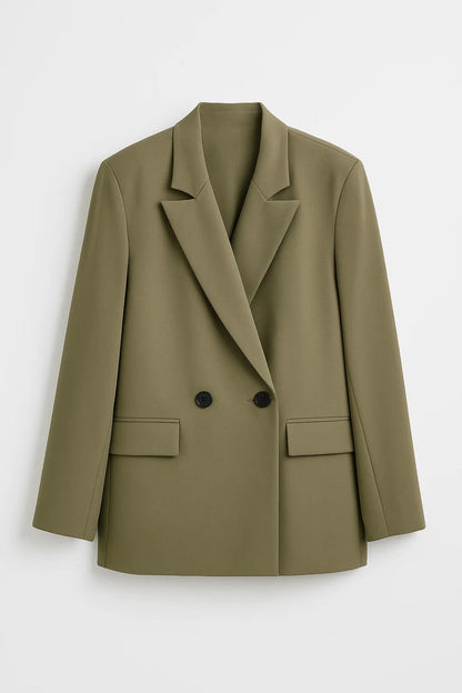 Sophie | Blazer Femme Élégant à Double Boutonnage Noir pour Toutes Occasions 3