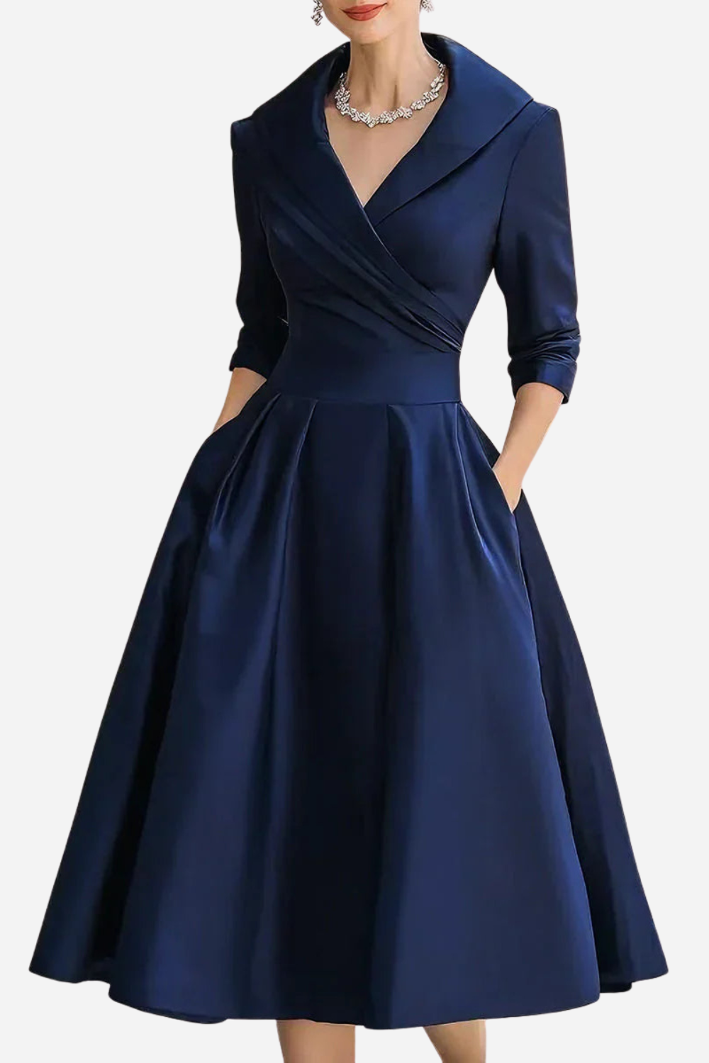 Lucie | Robe Longue Femme Élégante – Parfaite pour Soirées et Événements Formels