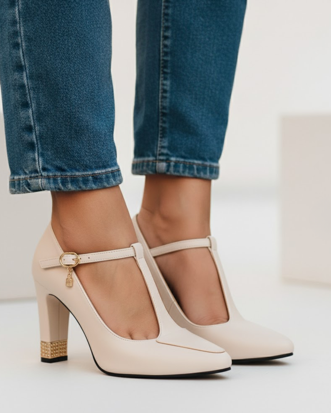 Élise | Escarpins Femme Chic Noirs avec Talons Aiguilles